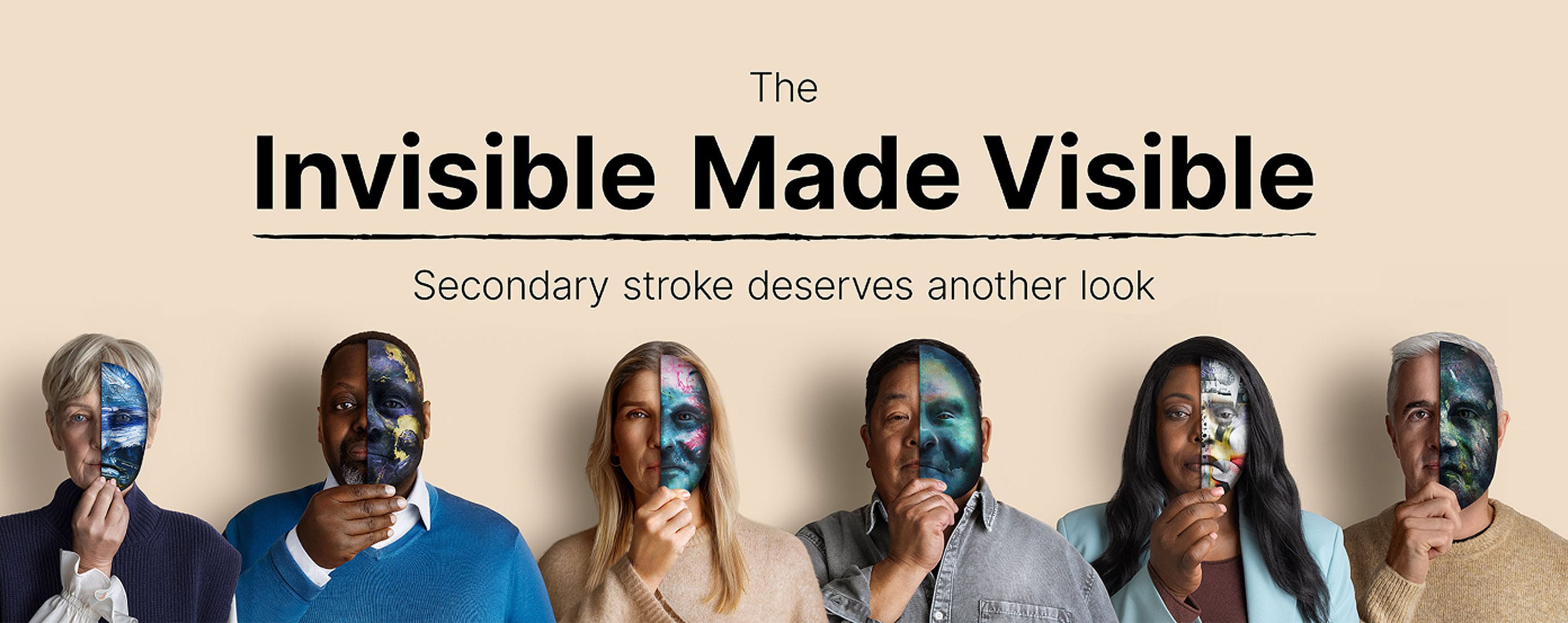 Banner with text the invisible made visible secondary stroke deserves another look